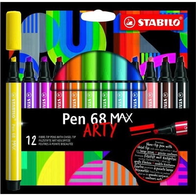STABILO Pen 68 Max 12 barev Arty