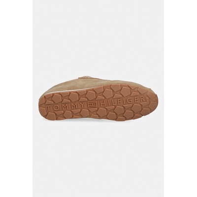 Tommy Hilfiger TH BELLA LOW RUNNER SUEDE маратонки дамски от велур (FW0FW09189)