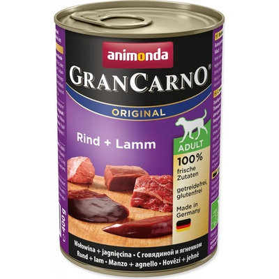 Animonda Gran Carno Adult hovězí & jehněčí 400 g