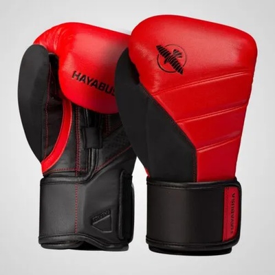 Hayabusa fightwear БОКСОВИ РЪКАВИЦИ HAYABUSA T3 RED-BLACK - 12 oz