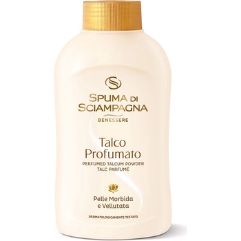 Spuma di Sciampagna Talco Profumato Beauté parfémovaný tělový pudr 200 g