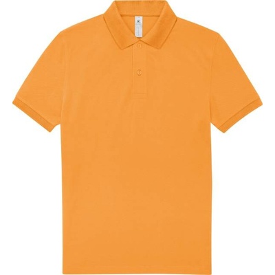 B&C MY POLO 210 Pánská polokošile s krátkým rukávem peach