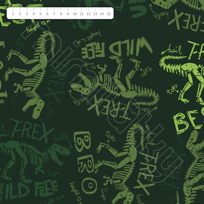 Softshell barevný T-rex by MIMI