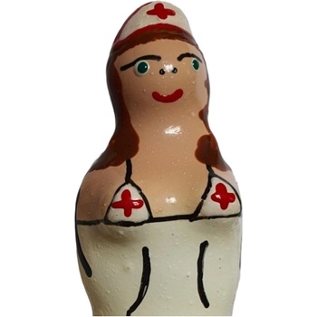 CONDOMERIE Презервативи condomerie - handpainted novelty condoms nurse brunette