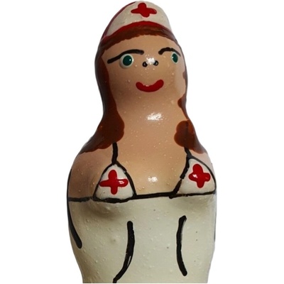 CONDOMERIE Презервативи condomerie - handpainted novelty condoms nurse brunette