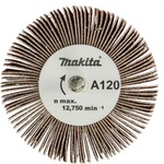 Makita Диск с ламелен дръжка MAKITA 60x30x6 мм A120 Алуминиев оксид D-75281 (D-75281)