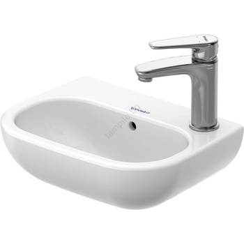 Duravit D-Code 36x27 cm right white (07053600082)