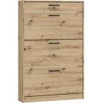 FORTE Обувница KAVI, дъб Artisan (FR0080)