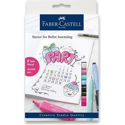 Faber-Castell Popisovače Starter set Bullet Journaling 9 ks 6712