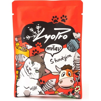 LyoPro MŇAU hovädzie 85 g