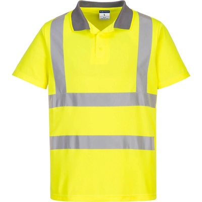 Portwest HI-VIS ECO POLO EC10 Reflexná ECO polokošeľa 6 ks v balení HV žltá XXXL