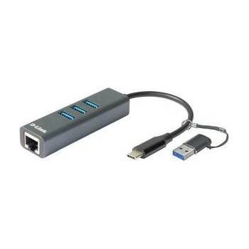 D-Link USB извод D-Link DUB-2332 Сив