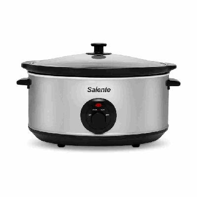 Salente HotPot, pomalý hrniec, 6,5 l, manuálne ovládanie, nerez (PHS HotPot)