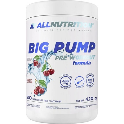 ALLNUTRITION Big Pump Pre-Workout 420 g – Zboží Dáma