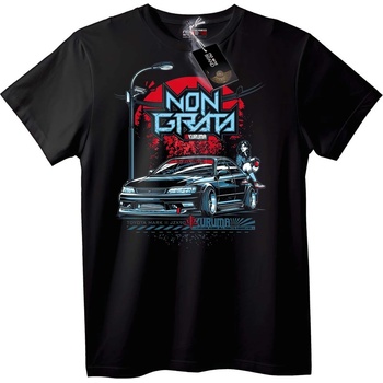 NOONEBRAND Тениска Non Grata Toyota Mark II - 6XL, Black