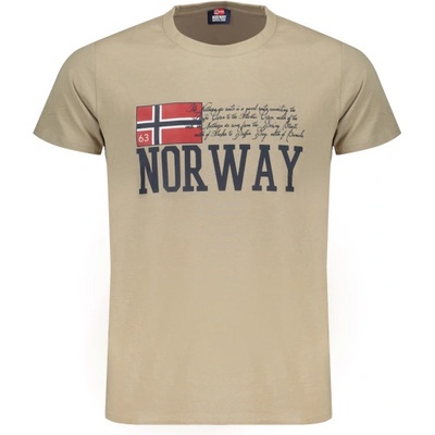Norway 1963 Мъжка тениска с къс ръкав norway 1963, Цвят Бежов (846020_besand)