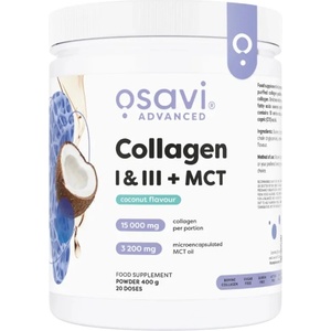 Osavi Collagen I & III + MCT Coconut [400 грама] Неовкусен