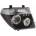EAGLE EYES Кристални фарове за Nissan Navara / Pathfinder (2005-2009) - черни
