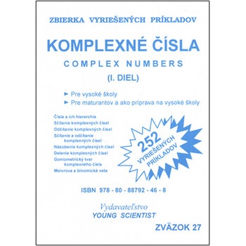 Komplexné čísla I.diel