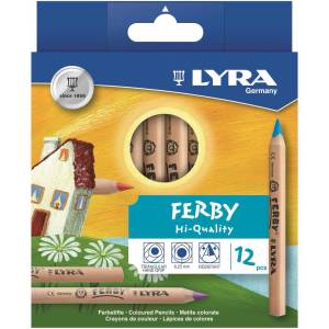 LYRA Ferby Nature Комплект цветни моливи Цветове 12 бр (L3611120)
