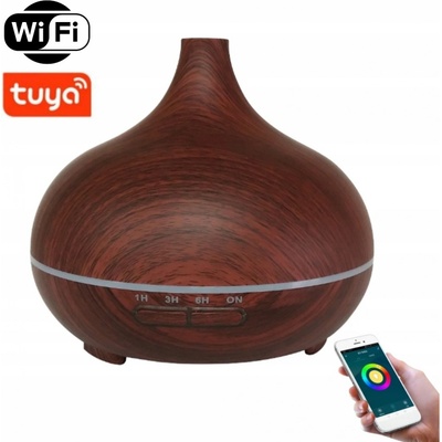 BOT Smart aroma difuzér B7 červenohnědé dřevo 300 ml