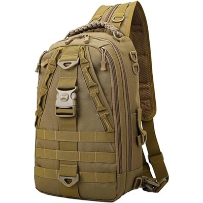 DRAGOWA Tactical Раница с един ремък Charlie 20 L, каки (DRG058.Khaki)
