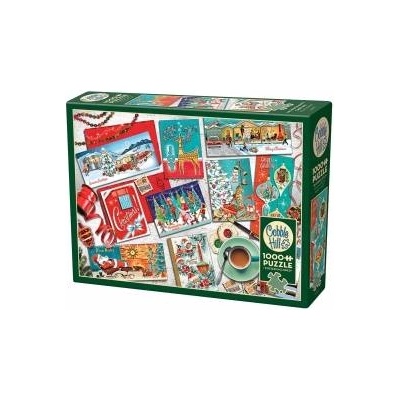 Cobble Hill Puzzle 1000 Christmas Cards G3