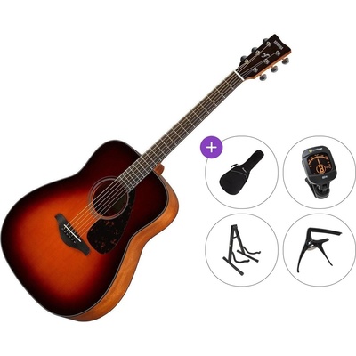 Yamaha FG800 Premium SET Brown Sunburst Акустична китара