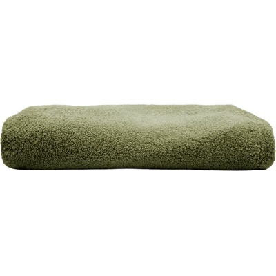 Kave Home Zelený bouclé potah na taburet Kaeli 43 cm