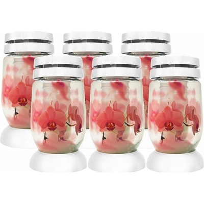 KAHANEC SKLENENÝ 3D ORCHIDEA 36 H