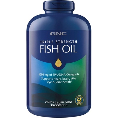 GNC Fish Oil 1000 mg [360 Гел капсули]