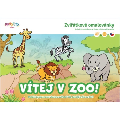 Zvířátkové omalovánky Vítej v ZOO! Filip Škoda – Hledejceny.cz