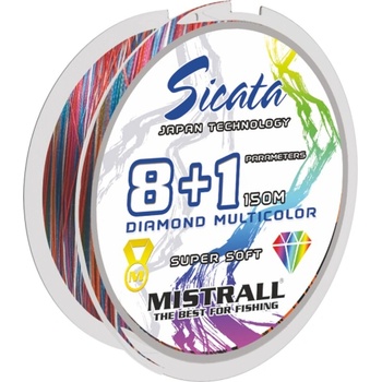 Mistrall šnúra Sicata JGS X8 +1 0,12 mm 150m
