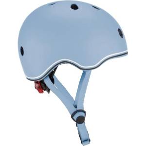 Globber детска каска Go Up Lights XXS/XS ( 45-51CM ) Deep Pastel Blue (506-201)