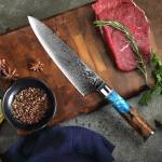 Chefsblade Кухненски нож - стомана VG10 - ламинат дамаск - Chef Острие- CB 100027