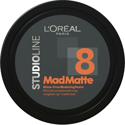 L'Oréal Paris Pasta na vlasy s matujúcim efektom Mad Matte Paste 75 ml