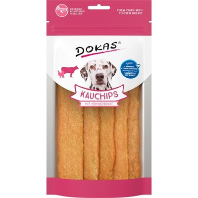 Dokas Žvýkací plátky s kuřecím masem a kolagenem 175 g