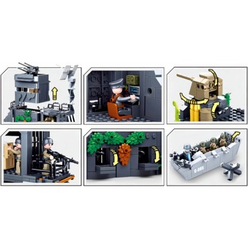 Sluban B0861 Atlantický val - vylodění Spojenců