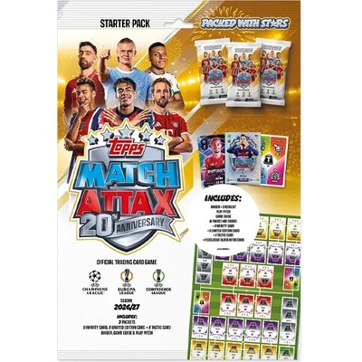 Topps Match Attax 20th Anniversary UEFA Club Competitions 2026/27 Starter Pack