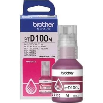 Brother BT-D100 BTD100M магента (magenta) оригинална касета с мастило (BTD100M)