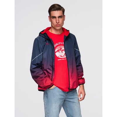 Ombre Clothing Червено-синьо мъжко спортно яке от Ombre Clothing Ombre Clothing | Sin | МЪЖЕ | L