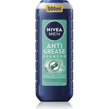 Nivea MEN Anti Grease шампоан за мазен скалп 500ml