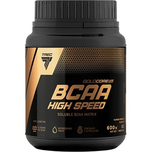 Trec Nutrition Gold Core BCAA High Speed [600 грама] Портокал - тропически плодове