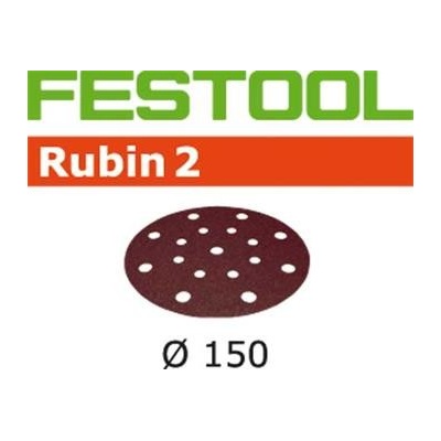 FESTOOL Brusné kotouče Rubin 2 STF D150/16 P60 RU2/50 stop