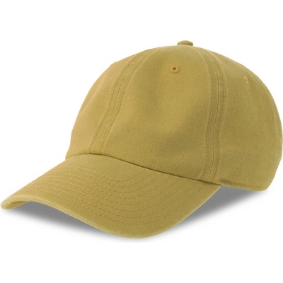 Atlantis Headwear Digg-S 6 panelová vintage COT33026508599-mustard Hořčicová