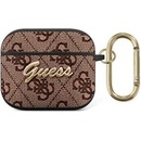 Puzdrá na slúchadlá Guess 4G Script PC/PU puzdro pre Airpods 3 GUA34GSMW