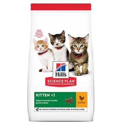 Hill's Суха храна за котки Hills Cat Kitten CHICKEN 300 g с ПИЛЕ (HA111CH00.3)