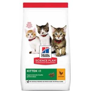 Hill's Суха храна за котки Hills Cat Kitten CHICKEN 300 g с ПИЛЕ (HA111CH00.3)