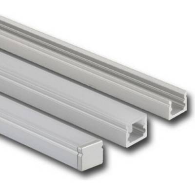 ML-761.002.07.2 Přisazený hliníkový profil PT, 10x8 mm, matný difuzor, komplet, 2 m