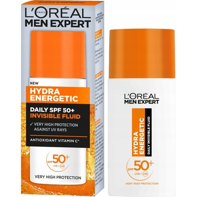 L’Oréal Paris Men Expert Hydra Energetic rozjasňující fluid SPF 50+ 50 ml